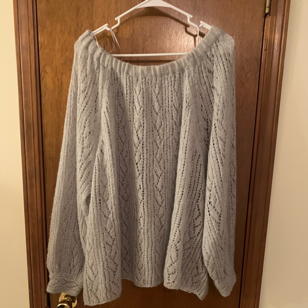 Grey Free People sweater